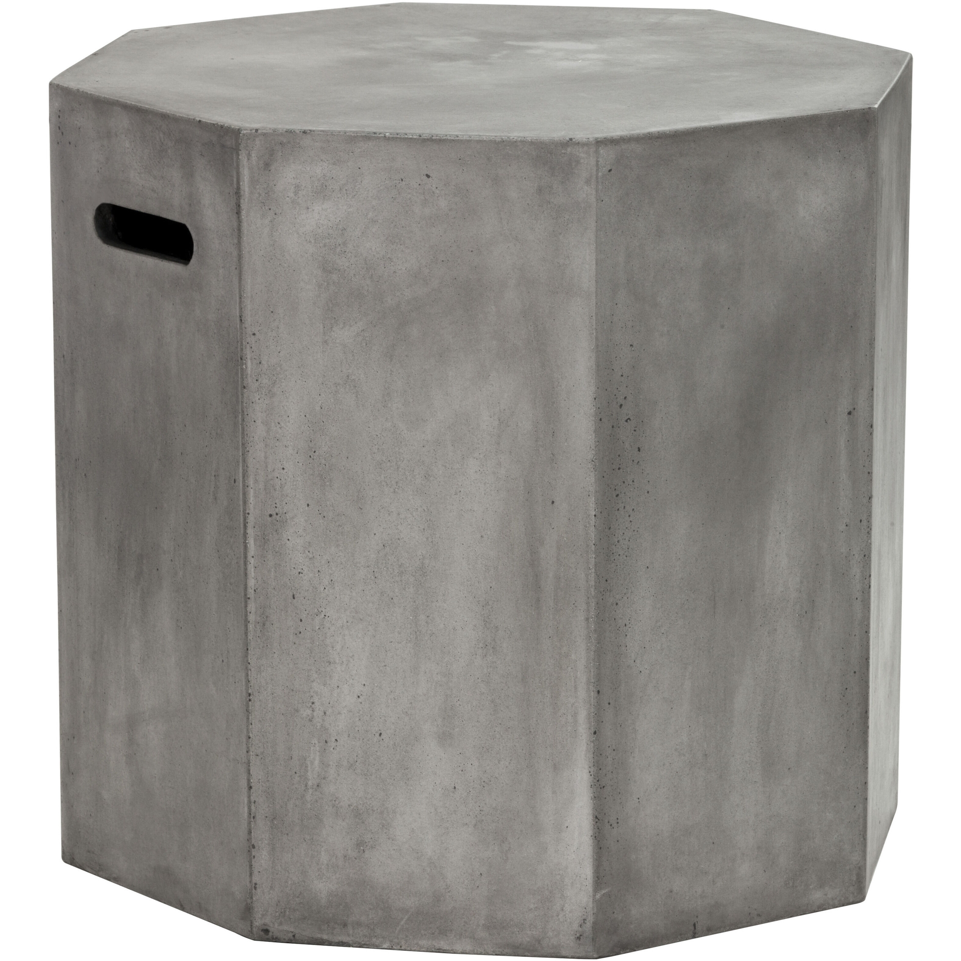 Ollo 18.25 X 18 inch Grey Outdoor End Table